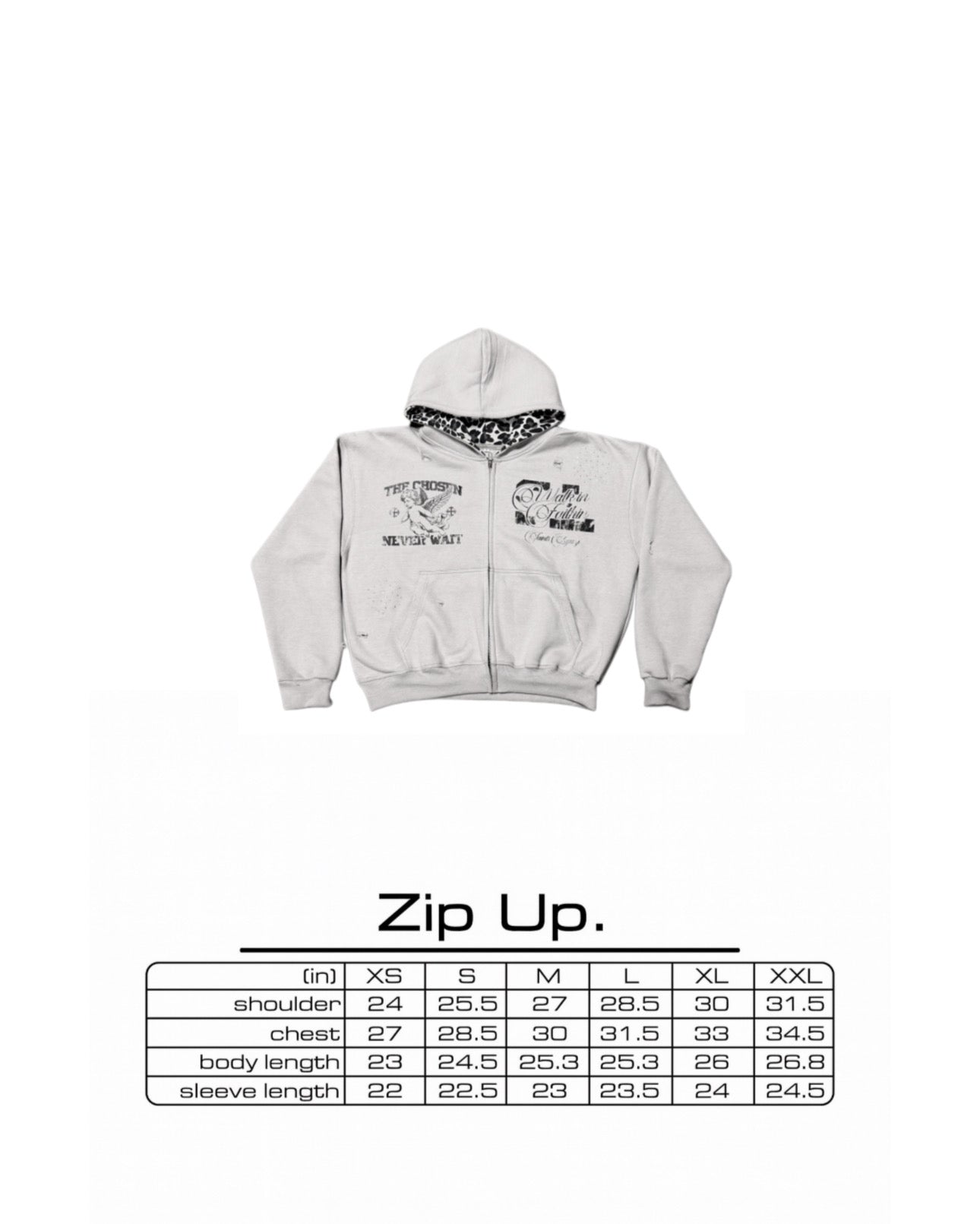 Grey Legacy Zip